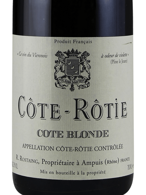 Domaine Rostaing, Cote Rotie, Cote Brune