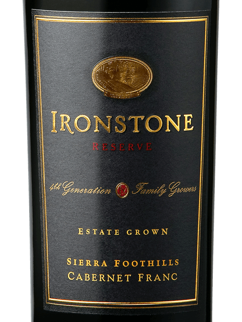 Ironstone, Reserve Cabernet Franc, Sierra Foothills