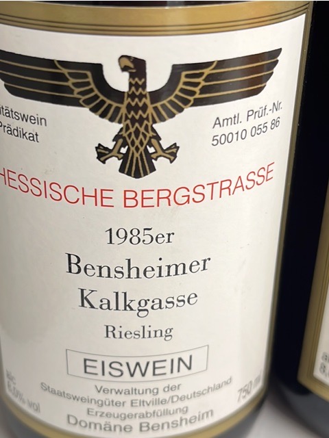 Kloster Eberbach, Hochheimer Domdechaney Riesling Eiswein, Rheingau
