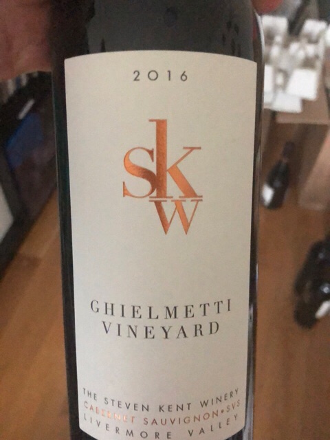 Steven Kent, Ghielmetti Cabernet Sauvignon, Livermore Valley