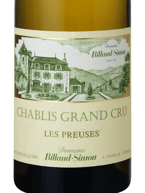 Domaine Billaud-Simon, Chablis Premier Cru, Vaillons