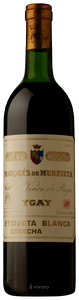 Marques de Murrieta, Ygay Etiqueta Blanca, Rioja