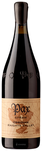 Pax, Syrah Obsidian, Knights Valley