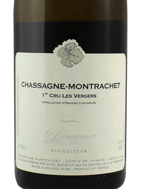 Lamy-Pillot, Chassagne-Montrachet Premier Cru, Les Vergers