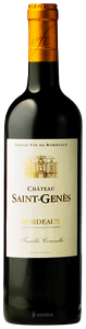 Chateau Saint-Genes, Rouge, Bordeaux