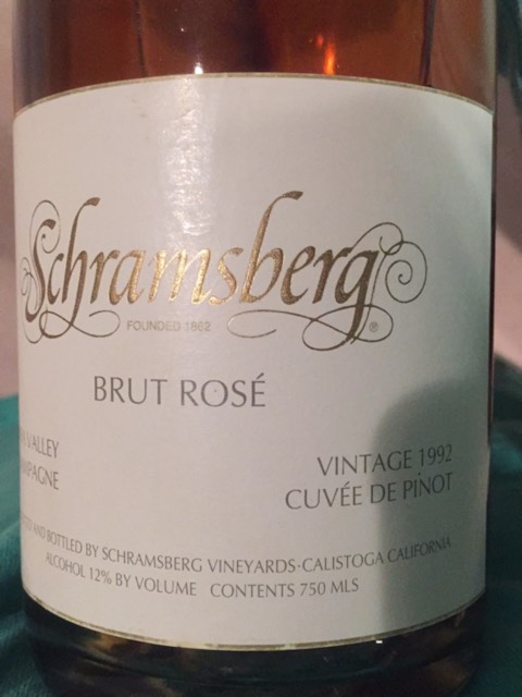 Schramsberg, Cuvee Pinot Rose, North Coast