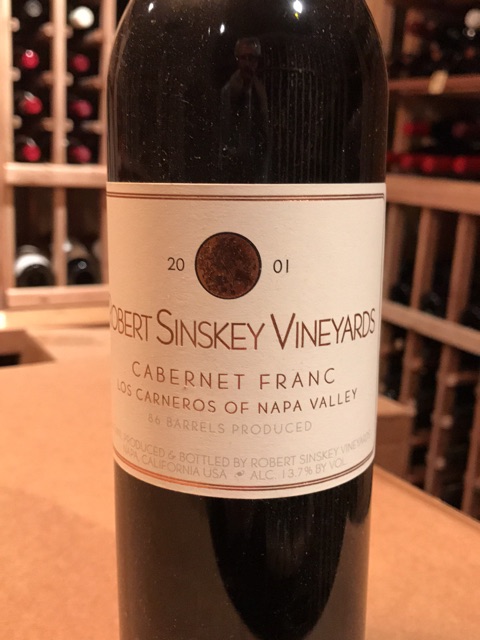 Robert Sinskey, Cabernet Franc, Los Carneros