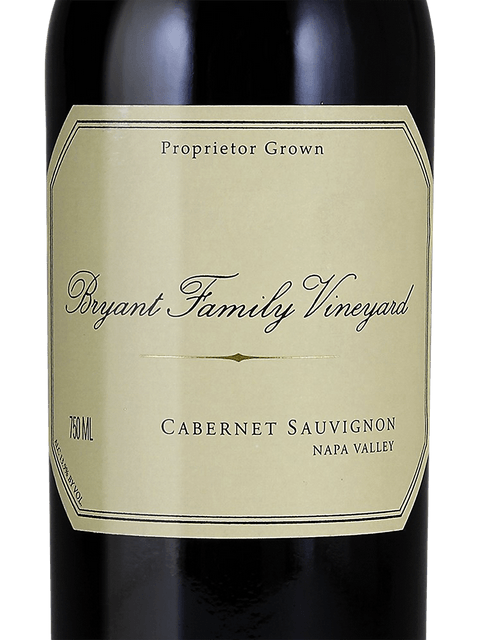Bryant Family Vineyard, Cabernet Sauvignon, Napa Valley
