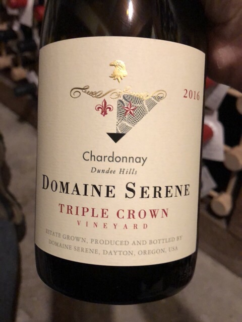 Domaine Serene, Triple Crown Vineyard Chardonnay, Dundee Hills