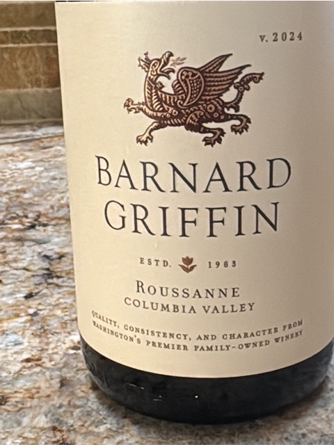 Barnard Griffin, Roussanne, Columbia Valley