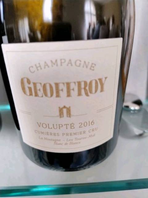 Rene Geoffroy, Premier Cru, Volupte Extra Brut Blanc de Blancs