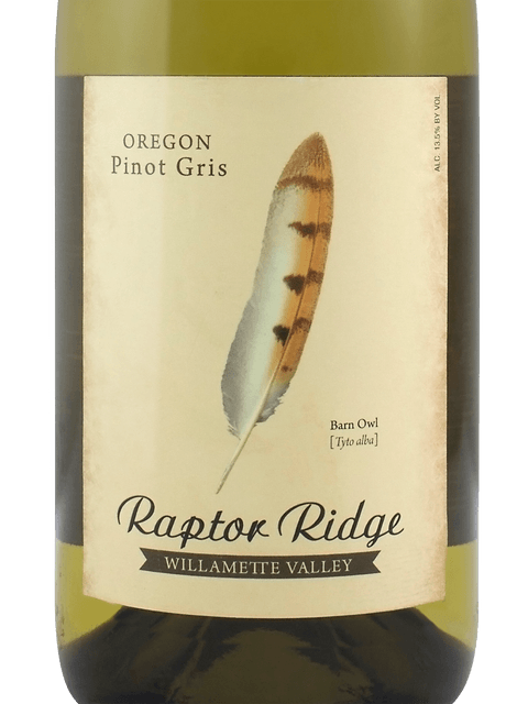 Raptor Ridge, Pinot Gris, Willamette Valley