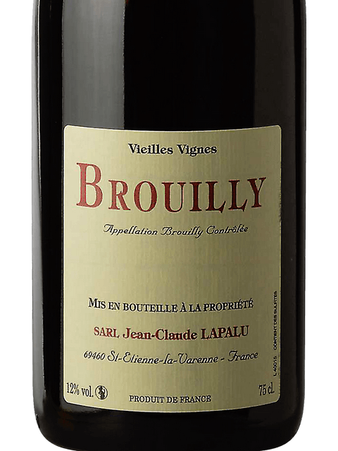 Jean-Claude Lapalu, Croix Des Rameaux, Brouilly