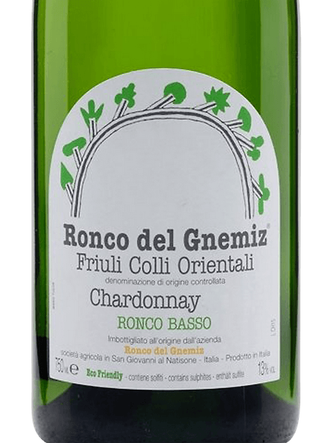 Ronco del Gnemiz, Ronco Basso Chardonnay, Friuli Colli Orientali