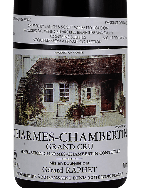 Gerard Raphet, Gevrey-Chambertin