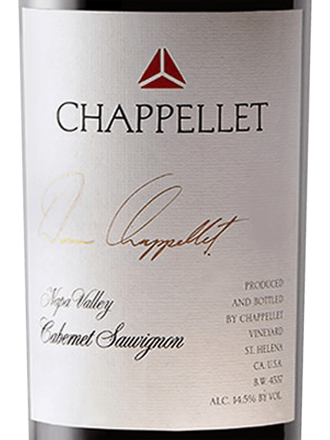 Chappellet, Signature Cabernet Sauvignon, Napa Valley