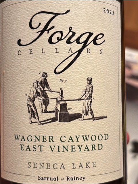 Forge Cellars, Railroad Dry Riesling, Seneca Lake