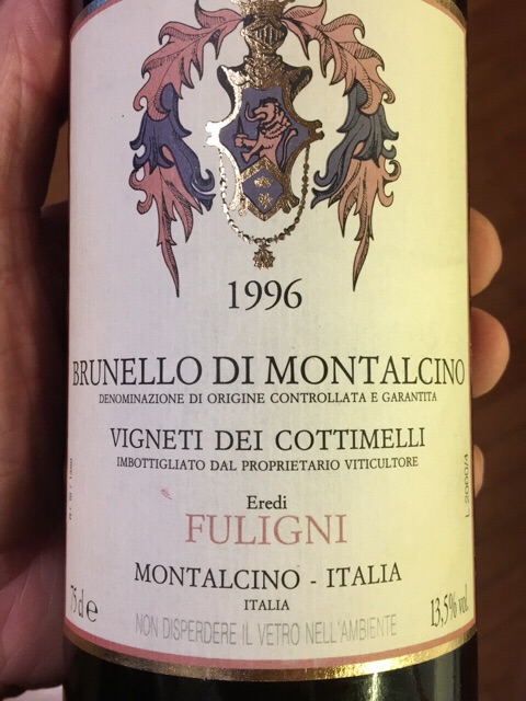 Fuligni, Brunello di Montalcino, Riserva Vigneti dei Cottimelli