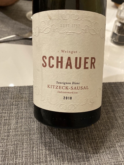 Weingut Schauer, Kitzeck-Sausal Sauvignon Blanc, Sudsteiermark
