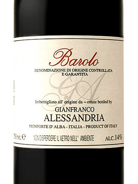 Gianfranco Alessandria, Barolo, Rosso