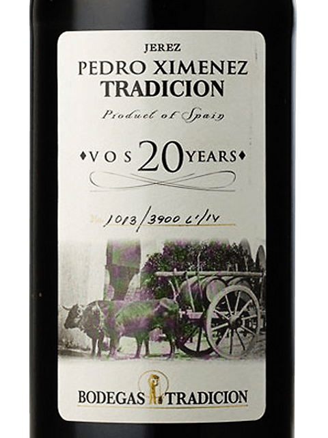 Bodegas Tradicion, 30YO VORS Pedro Ximenez Sherry