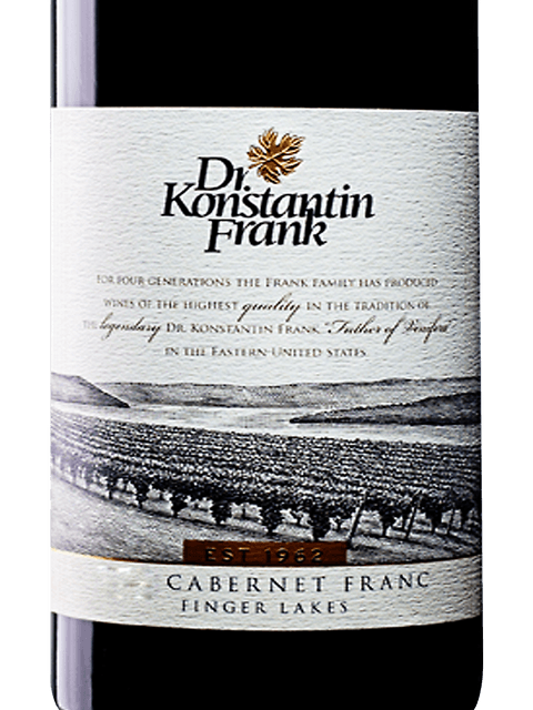 Dr. Konstantin Frank, Cabernet Franc, Finger Lakes