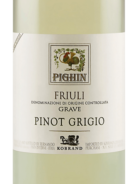 Pighin, Pinot Grigio, Friuli Grave