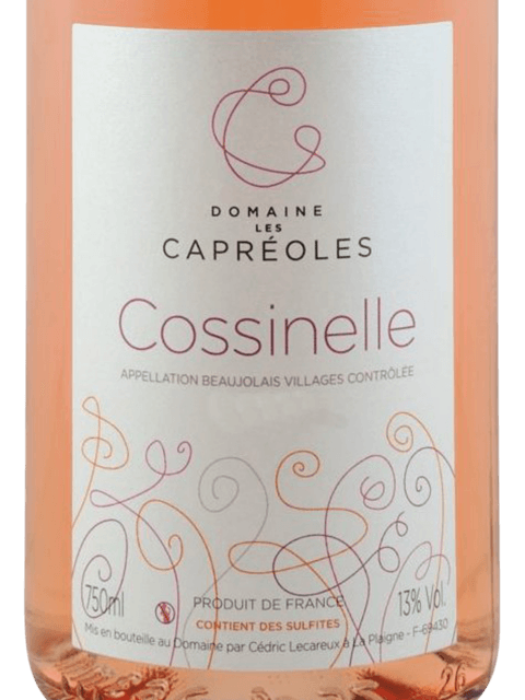 Domaine Les Capreoles, Cossinelle Gamay, VdF