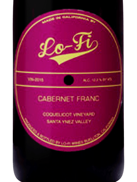 Lo-Fi, Coquelicot Vineyard Cabernet Franc, Santa Barbara County